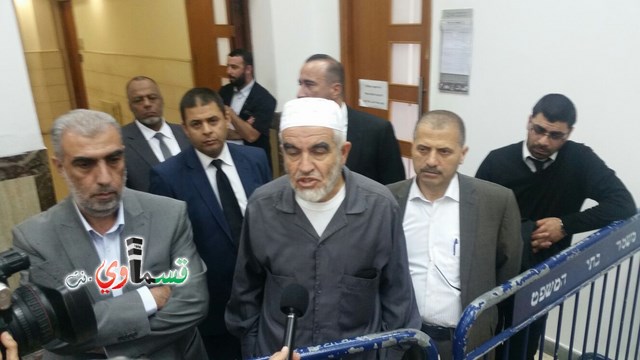 فيديو: السجن الفعلي 11 شهرا على شيخ الاقصى الشيخ رائد صلاح رئيس الحركة الاسلامية في الداخل الفلسطيني